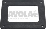 GASKET FOR OVEN LAMP RECEPTACLE