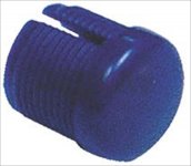 BLUE INDICATOR CAP