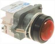 RED INDICATOR LAMP COMPLETE
