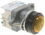YELLOW INDICATOR LAMP COMPLETE 380V