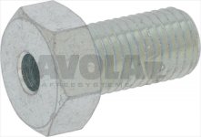 FIXING SCREW FOR FAN M12x1.5 LEFTHAND
