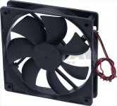 AXIAL VENTILATOR 120x120x25 mm