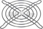 FAN GRID 80x80 mm