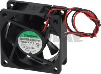 AXIAL FAN 60x60x25 mm