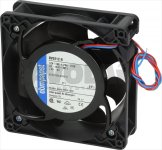 AXIAL VENTILATOR EMB 127x127x38 mm