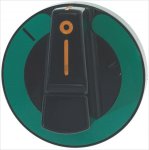 BLACK-GREEN KNOB