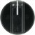 black knob o 44 mm