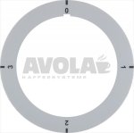 SELF-STICKING DISK 0-1-2-3