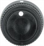 DREHKNOPF SCHWARZ ø 39 mm M/SIEBDRUCK