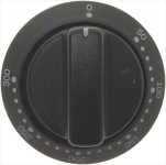 KNOB BLACK