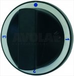 DREHKNOPF SCHWARZ ø 80 mm 1-2-3