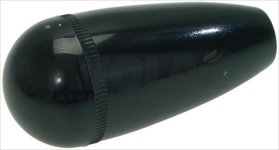 OVAL BLACK KNOB