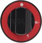 BLACK-RED KNOB