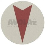 SELF-STICK DISK WITH ARROW SYMBOL