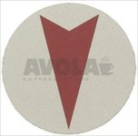 SELF-STICK DISK WITH ARROW SYMBOL