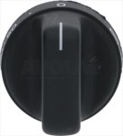 BLACK KNOB SILK-SCREEN PRINTED