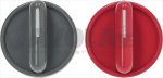 KNOB KIT RED AND BLACK