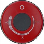 BLACK-RED KNOB