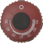 BLACK-RED KNOB