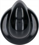 BLACK SELECTOR SWITCH KNOB
