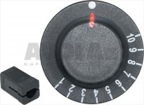 BLACK KNOB 1-2-3-4-5-6-7-8-9-10