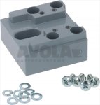 PLATE FOR DOOR STRIKE PIN 51-65 mm