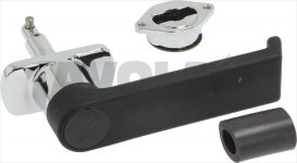 COMPLETE DOOR HANDLE FOR OVEN