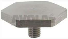 RINSE ARM ASSEMBLY LOCKING RING NUT