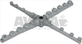 WASH AND RINSE ARM ASSEMBLY