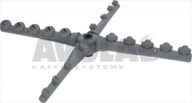 WASH AND RINSE ARM ASSEMBLY