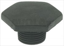 BRASS CAP FOR TANK HOLE 3/8