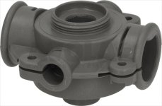 WASH AND RINSE ARM ASSEMBLY BOSS