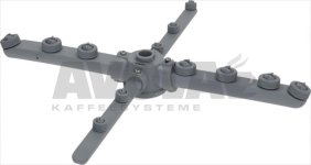 COMPLETE WASH ARM ASSEMBLY
