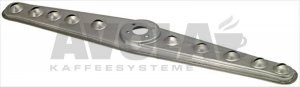 WASCHARM AUS INOX 520 mm