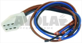 QUICK ELECTRIC COUPLING 6-WAY 400 mm