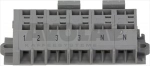 5-POLE TERMINAL BLOCK 15A 300V