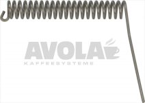 LEFT SPRING FOR OVEN DOOR