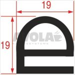 OVEN DOOR GASKET - 6 m