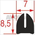 INTERNAL OVEN GLASS GASKET - 5 m