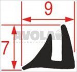 OVEN GLASS GASKET - 6 m