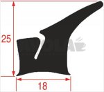 OVEN DOOR GASKET - 3 m