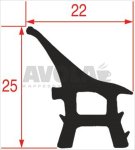 OVEN DOOR GASKET - 3 m