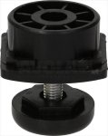 ADJUSTABLE PLASTIC FOOT 50x50 mm