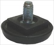 FOOT M10xh25 mm