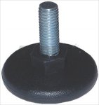 ADJUSTABLE FOOT - M10 x 25 mm -