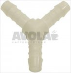 3-WAY HOSE END RUBBER FITTING