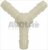 3 way hose end rubber fitting