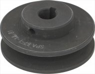 SPA PULLEY 67x1 WITH HOLE 14 GROOVE 5