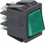GREEN CHANGE OVER SWITCH 16A 250V