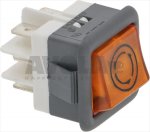 ORANGE CYCLE START PUSH-BUTTON 250V 16A